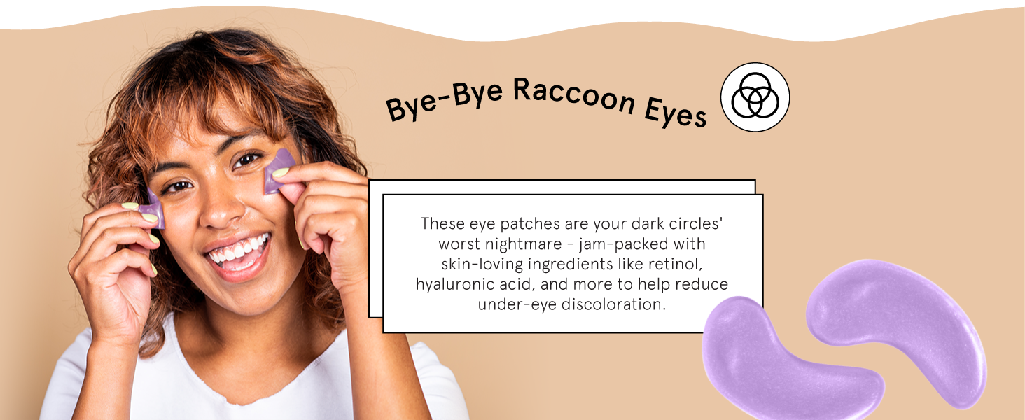 24k gold eye mask eye gel pads, packed with a nutrient-rich formula that combats dark circles