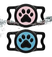 ZiperTag for Airtag Dog Collar Holder - IP68 Waterproof Air Tagholder for Dog Collar, Lightweight...