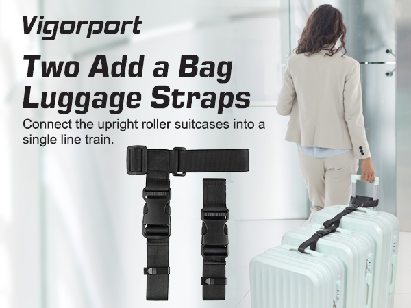 add a bag luggage straps for suitcases