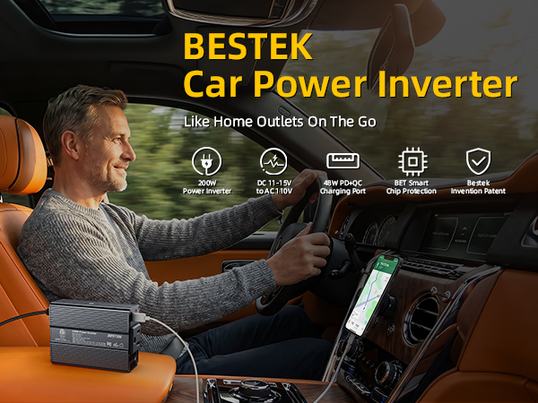 200w car power inverter