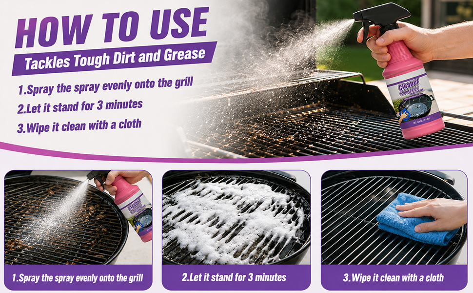 Heavy Duty BBQ Grill Degreaser