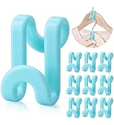 Mlici Hangers Hooks Space Saver, 60 Pack Clothes Connector Hooks, Clothes Stacking Extender for H...