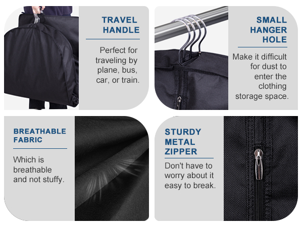 hanging garment bag