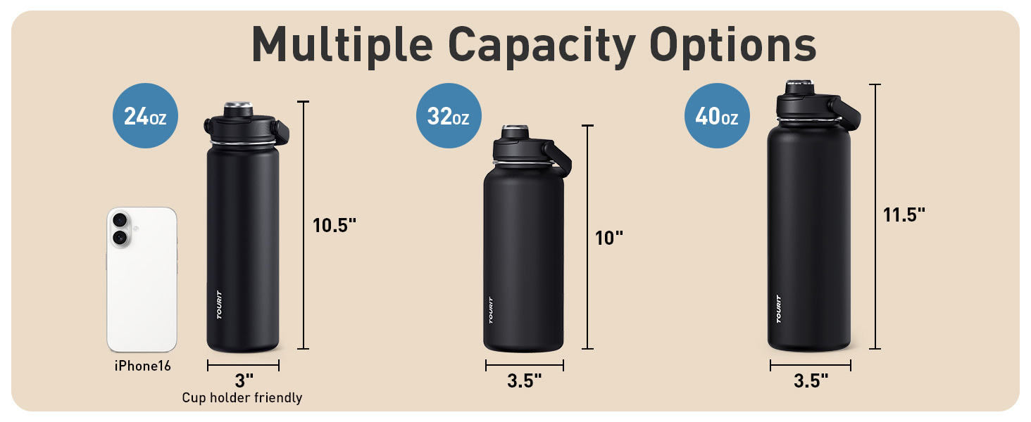 lightweight insulated water bottle