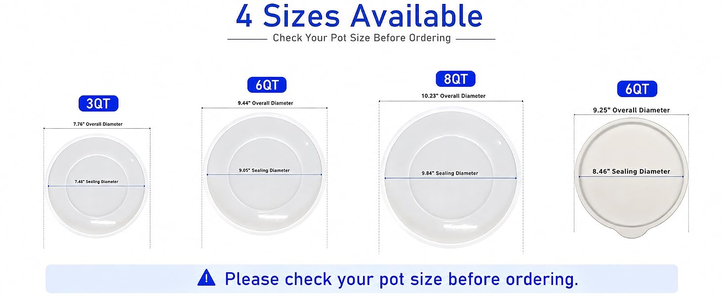 6 quart instant pot cover