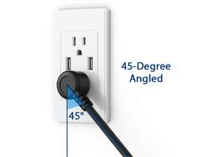 edge power strip flat plug