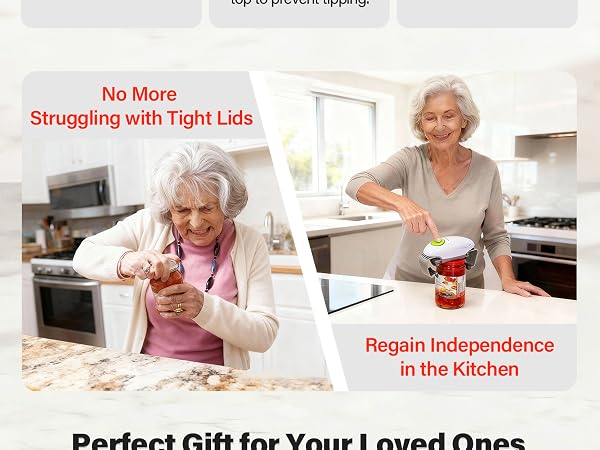 Electric jar opener for RA hands