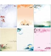 Stationary Set Japanese Stationery Letter Writing Paper, 48 Pack Stationary paper and envelopes s...