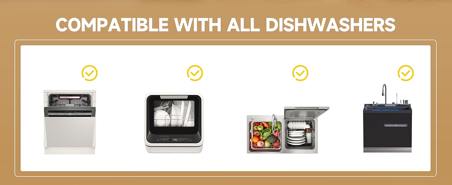 compatible with all dishwashers