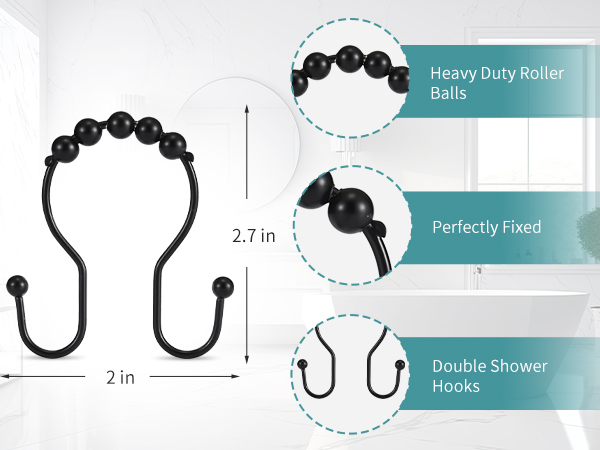 shower curtain rings