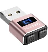 meatanty Metal Tiny Mouse Jiggler, USB Mouse Mover Undetectable, Automatic Wiggler with Screen, 3...