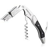 GOBETTER Wine Opener, Professional Corkscrews for Wine Bottles Cap Remover, Manual Wine Key for H...