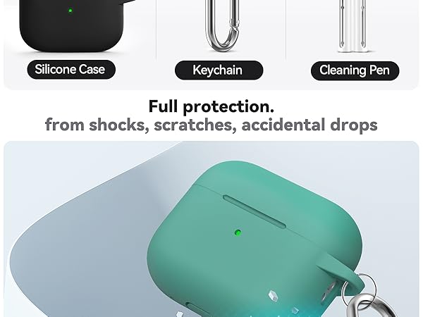 Soft Silicone Protective Case for Apple AirPod Pro 3rd Generation Case