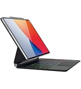 doqo Keyboard case for iPad Air 13 (M2) 2024 and iPad Pro 12.9(6th,5th,4th,3rd Gen), Magic Keyboa...