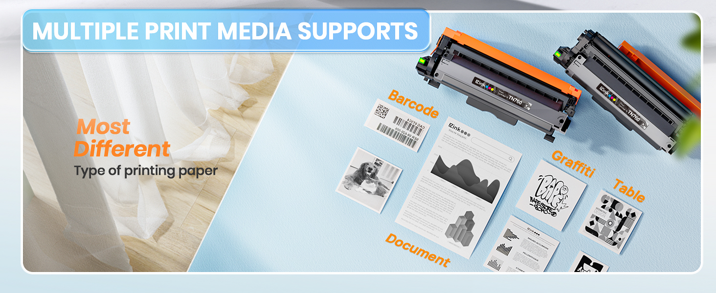 TN760 Toner Cartridge Replacement for Brother TN760 TN 760 TN730