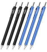 Mixoo Stylus Pens for Touch Screens 6 Pack - Disc & Fiber Tip 2 in 1 High Sensitivity Universal S...