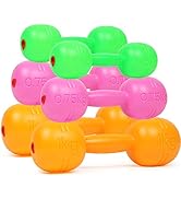 TeganPlay Kids Plastic Weight Set Dumbbells Set for toddlers | Barbell Fitness Exercise Equipment...