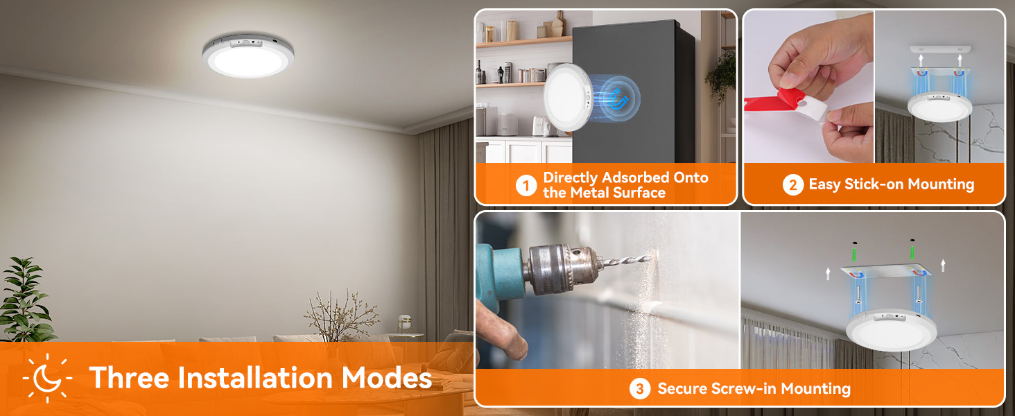 Motion Sensor Ceiling Light