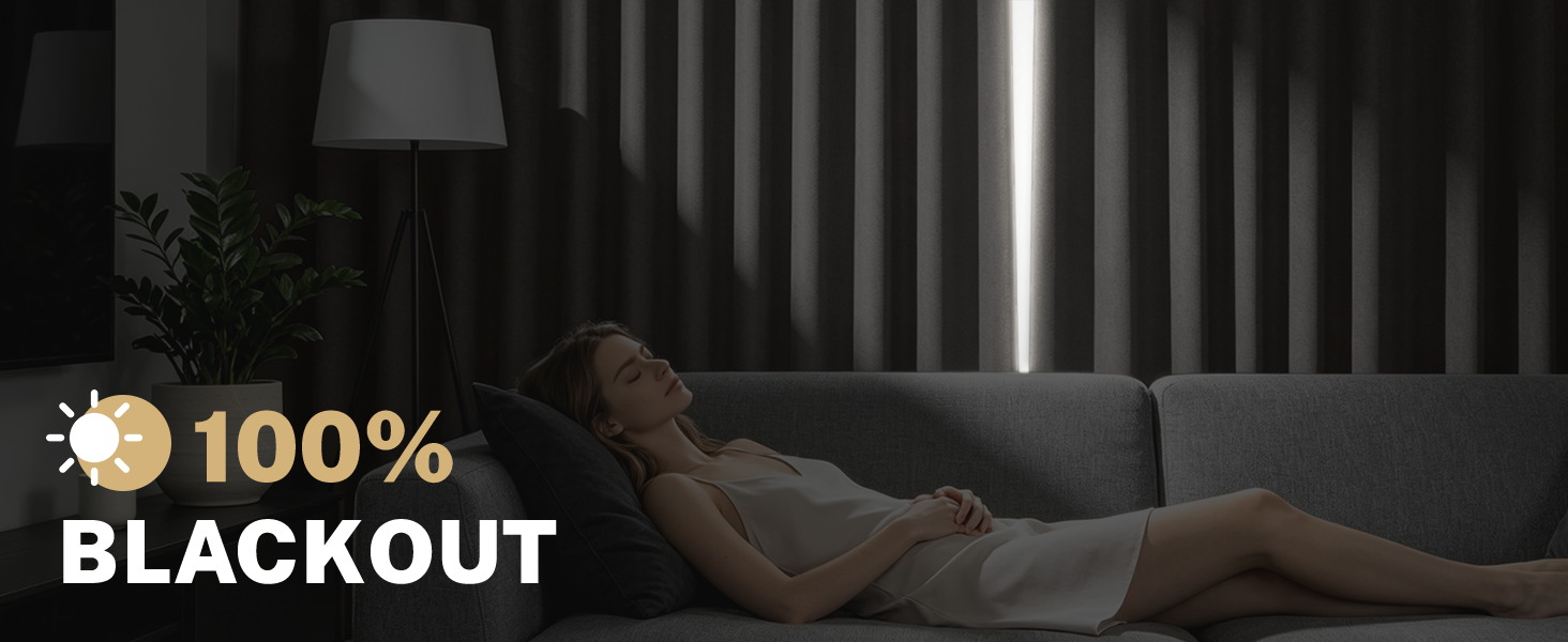 100% Blackout Drapes