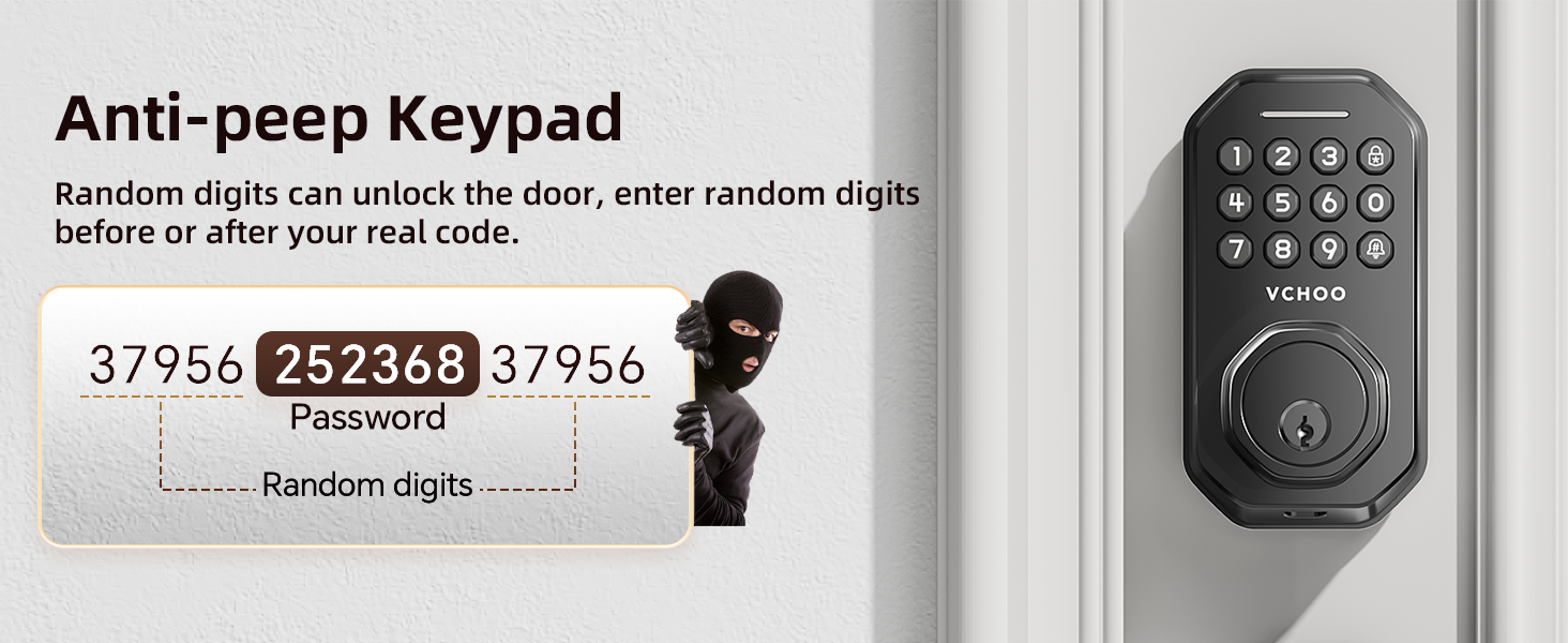 VCHOO Keyless Entry Door Lock