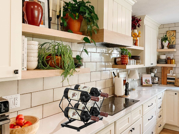 wine racks countertop