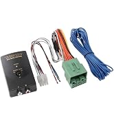 NuIth Add Amp Amplifier Subwoofer Interface Kit Fit for 2014-2021 GM Vehicles Chevy Silverado Cam...