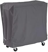 AKEfit Patio Cooler Cart Cover,Waterproof Ice Chest Cart Cover Fits 65-80 Quart Patio Party Ice C...