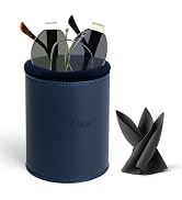 RayLove Leather Eyeglasses Holder, Glasses Stand Case, Anti-scratch Glasses Storage Organizer, Ey...