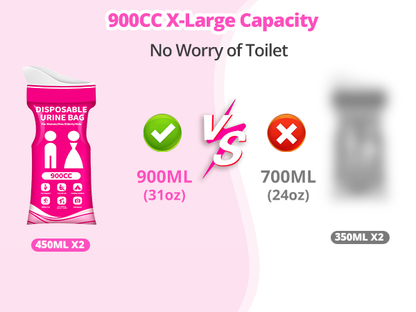 large urine bag