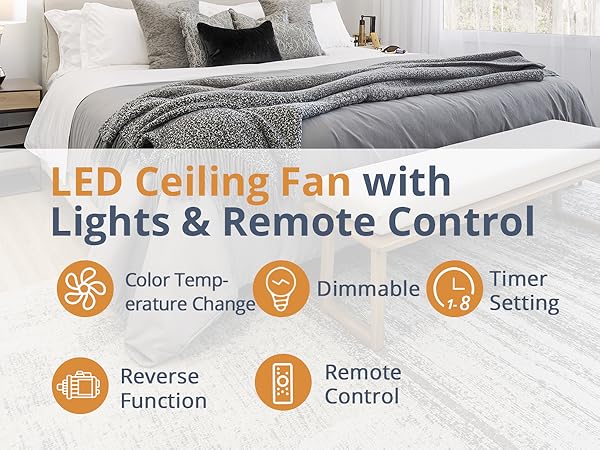 low profile ceiling fan