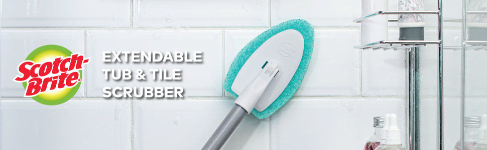 Scotch-Brite Extendable Tub & Tile Scrubber
