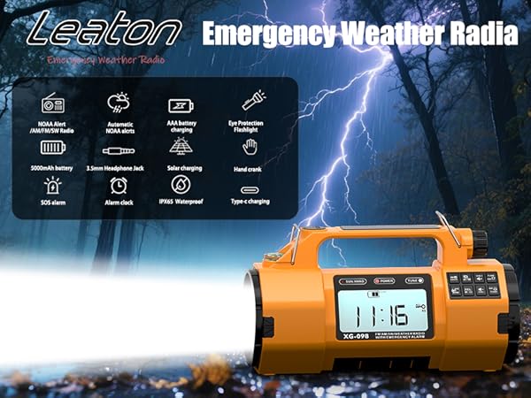 Weather Hand Crank Emergency?Radio