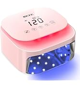 BETE 60W Cordless UV LED Nail Lamp - Rechargeable Gel Polish Dryer with Auto Sensor, 30 Beads & 4...