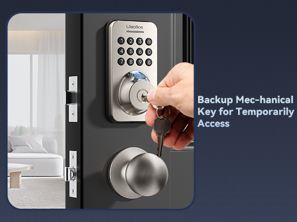 keyless entry door lock