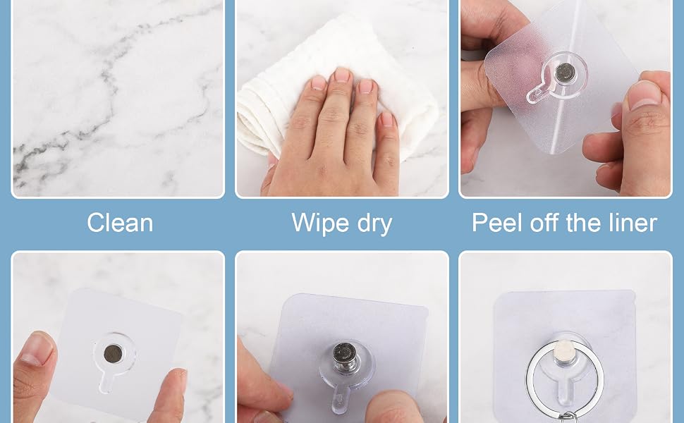 drill free adhesive hooks