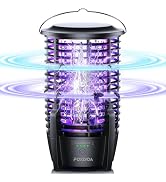 FOXLVDA Bug Zapper Outdoor & Indoor, Mosquito Zapper 2 in 1 Portable & Rechargeable Bug Zapper wi...