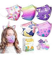 FENFEN Kids KN95 Face Mask Disposable - 50 Pack KN 95 Kid Masks Children Small Size Breathable Gi...