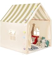 Anbte Kids Play Tent, Spacious & Portable Playhouse Toddler Tent, Indoor/Outdoor Playhouse for To...