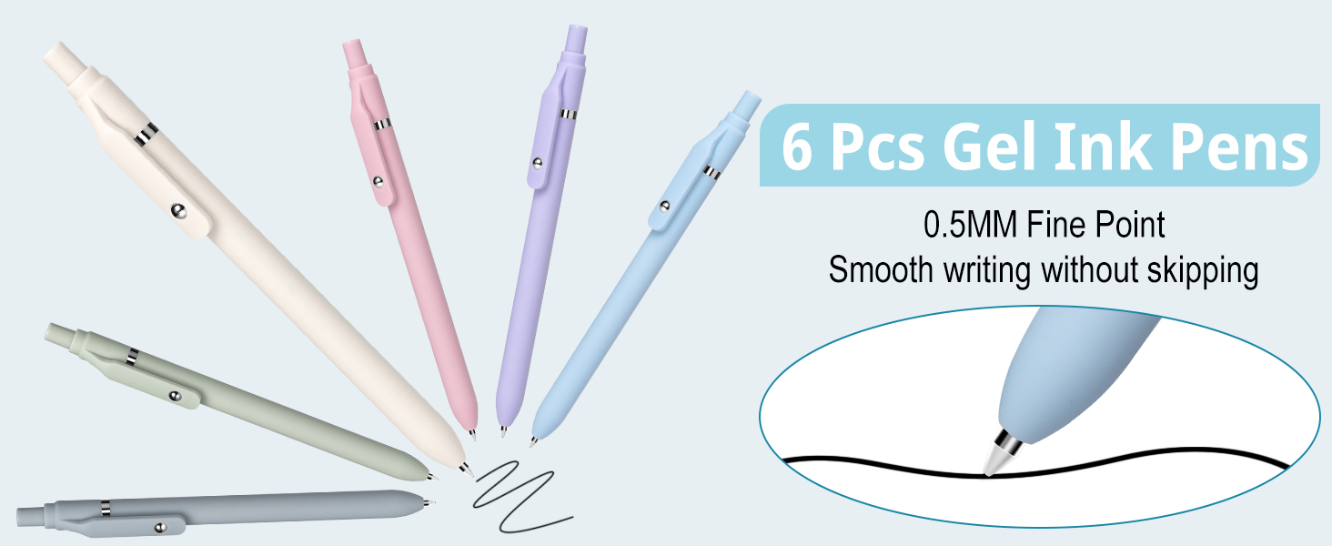 gel pens