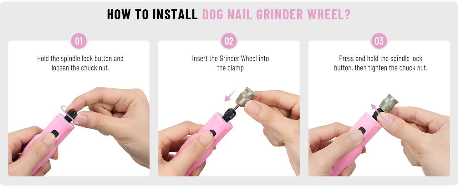 dog nail grinder quiet for large dogs