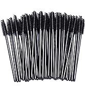 BTYMS 100 Pcs Disposable Eyelash Spoolies Brush Mascara Applicator Lash Wand Lashes Brush Eyebrow...