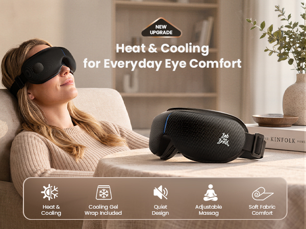 BOB AND BRAD eye massager with heat and cooling