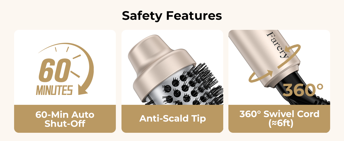 heated round brush