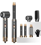 Avenho 5 in 1 Hair Styler for Woman with LED,Air Curling Wrap, Drying, Curling, Straightening & V...