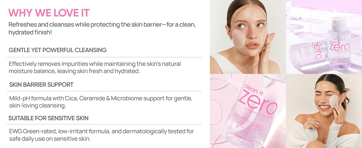 benefits of using cleansing water