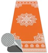 alissgorat Yoga Towel,Ultra-Absorbent Yoga Mat Towel for Hot Yoga Towel Non Slip,Featuring Ultra-...
