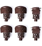 GSE Games & Sports Expert Set of 6 Heavy Duty Leather Billiard Pool Table Pockets (Several Colors...