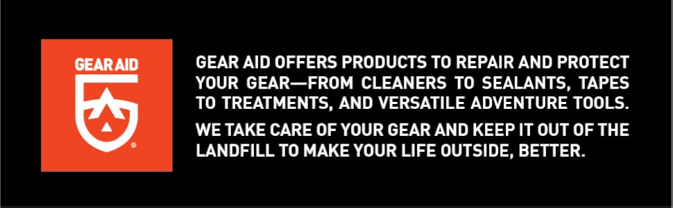 GEAR AID offers products to repair and protect your gear