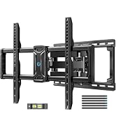 Pipishell 65 75 Inch Full Motion TV Wall Mount for LED TVs up to 132lbs, Fits 42-85 Inch Swivel T...