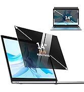 Yamaya Laptop Privacy Screen 14 Inch, Removable 16:9 Aspect Privacy Filter Screen Protector for 1...